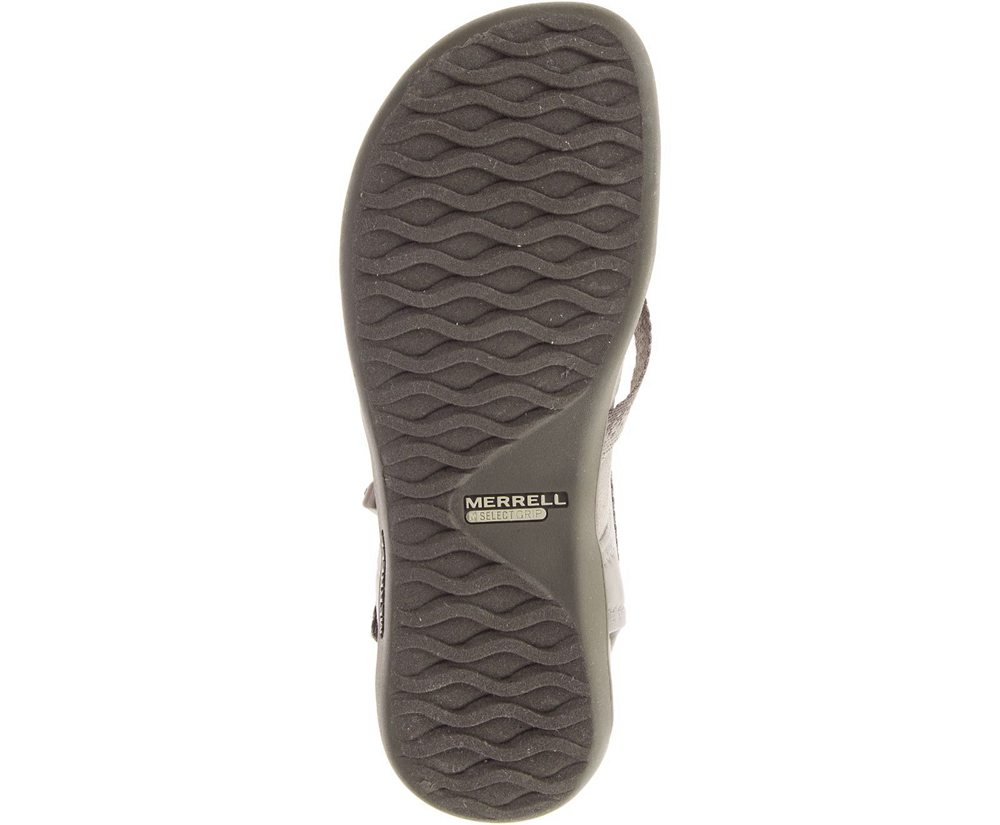 Merrell Sandals Grey - District Muri Lattice - Womens 73XWPIFGQ